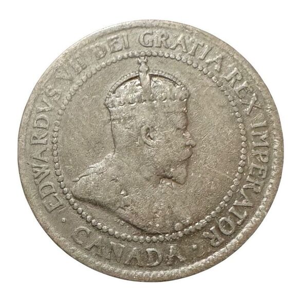 1903 Canada One / 1 Cent Coon KM# 8 Large Cent Bronze - Picture 2 of 12